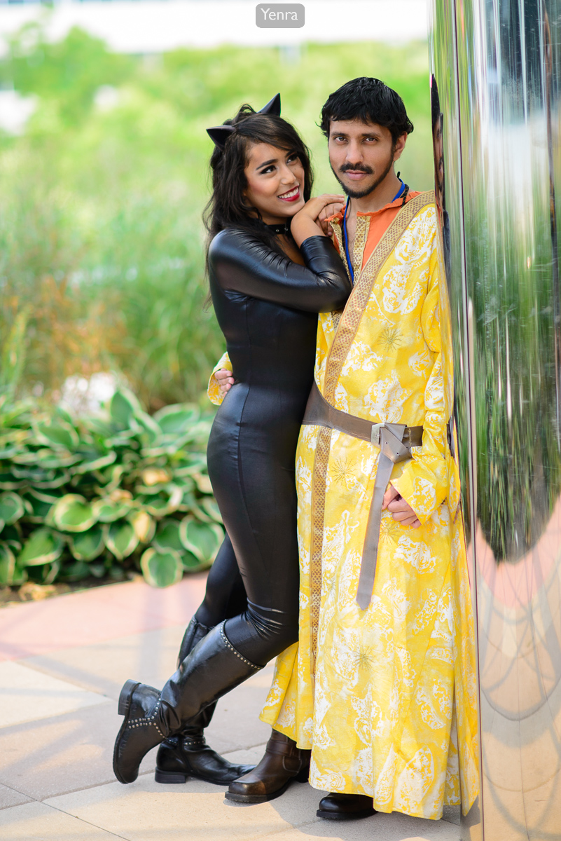 Catwoman and Oberyn Martell from Game of Thrones