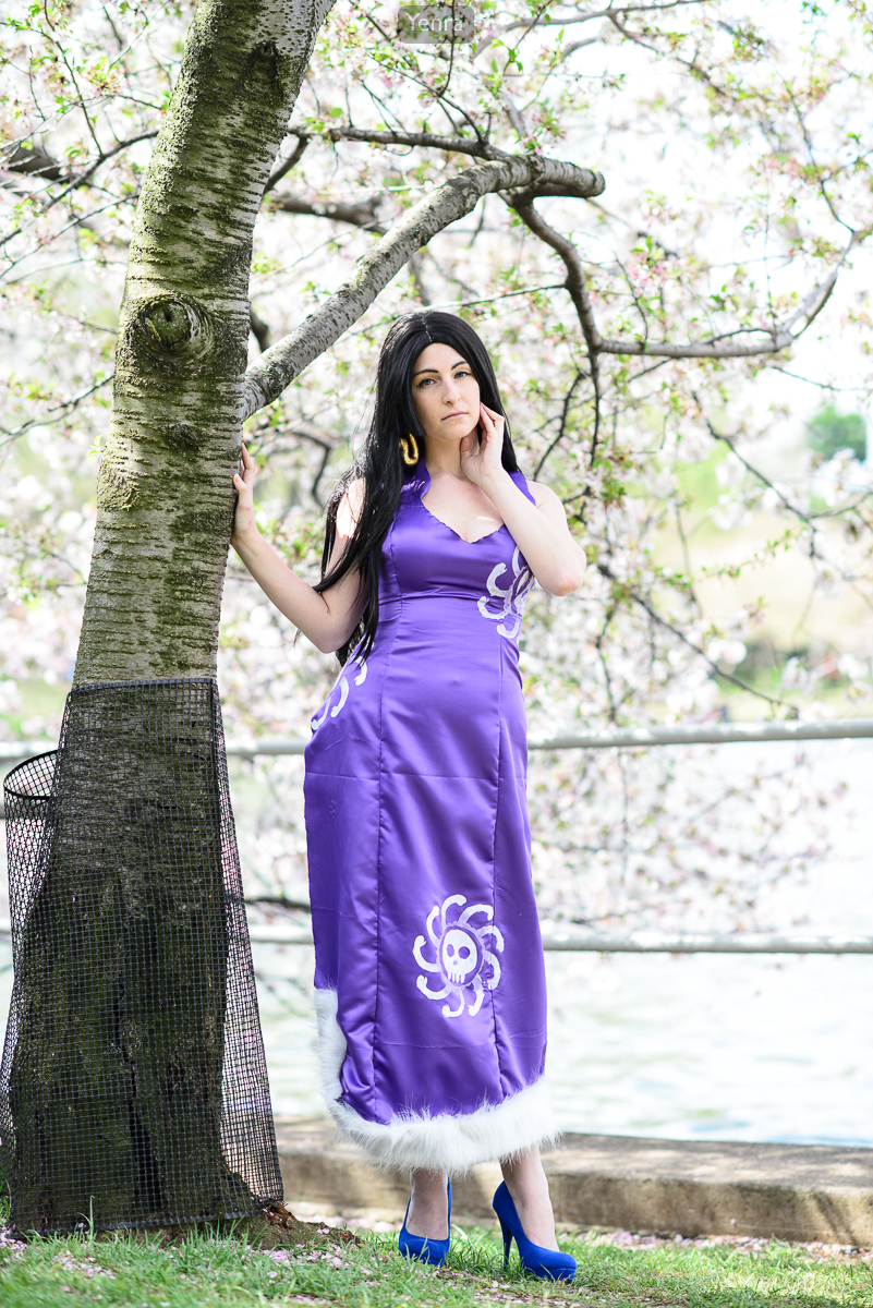 Boa Hancock from One Piece, Purple Dress (Marineford Arc)