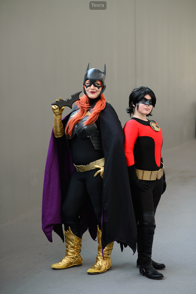 Batgirl and Red Robin