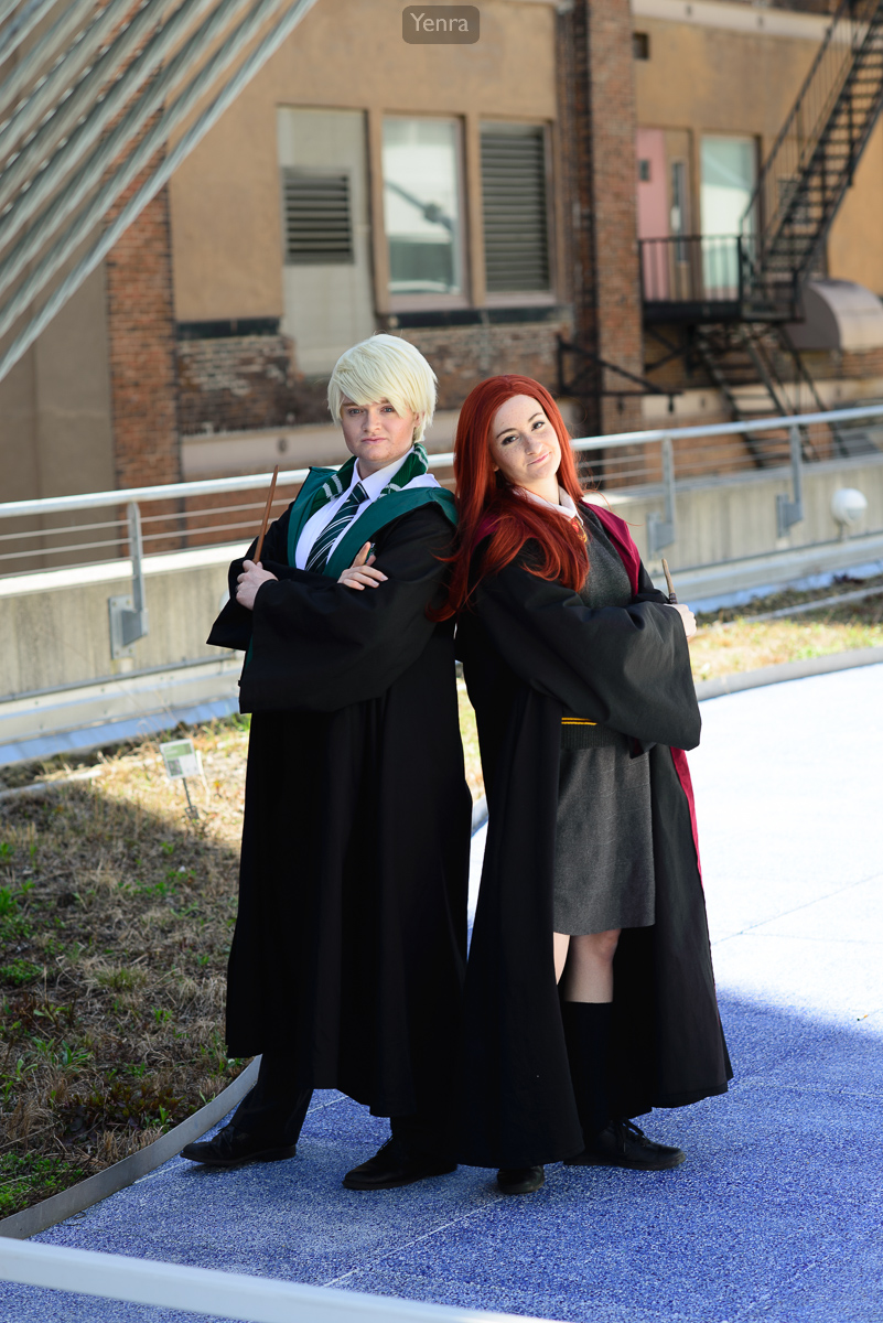 Ginny Weasley and Draco Malfoy from Harry Potter