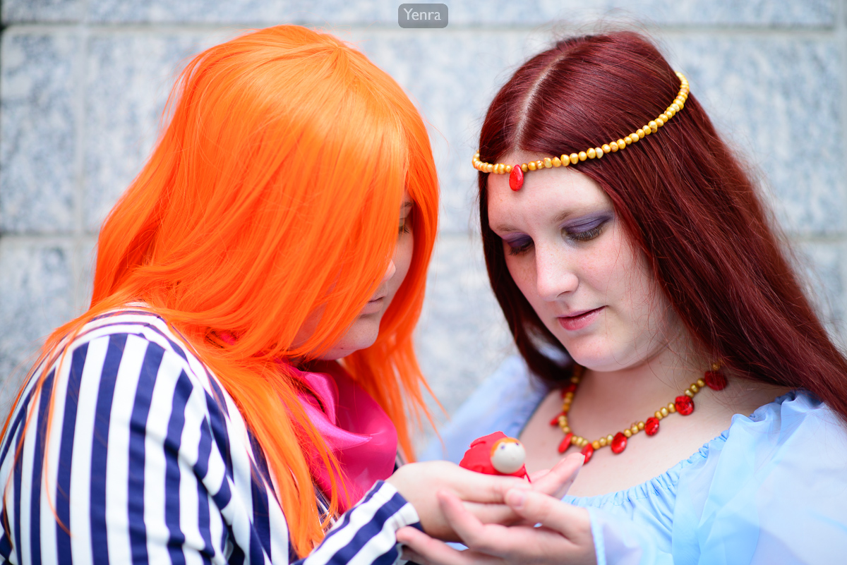 Ponyo's parents, Fujimoto and Granmamare from Ponyo on the Cliff by the Sea