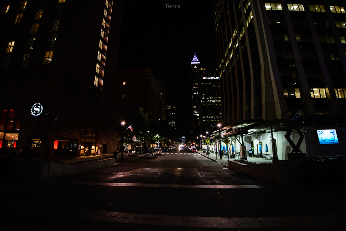 Raleigh at Night