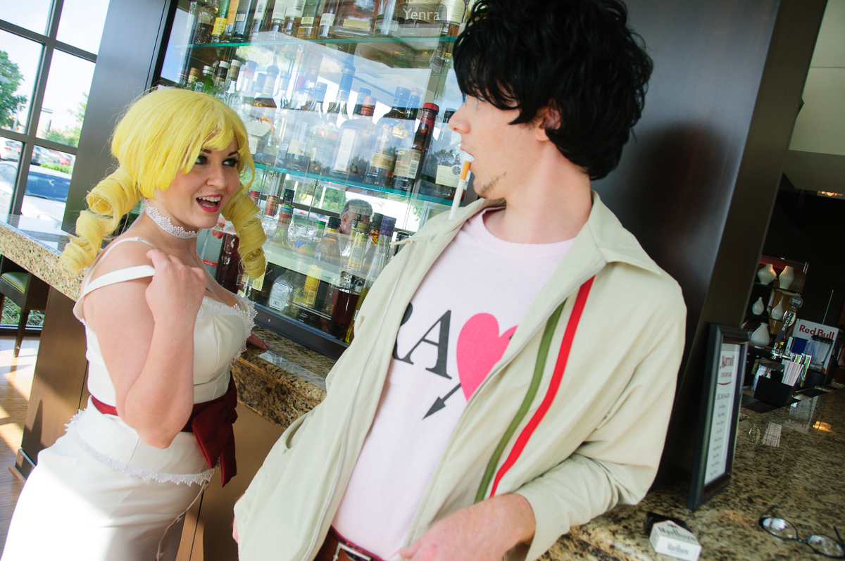 Vincent Brooks and Catherine from Catherine the video game