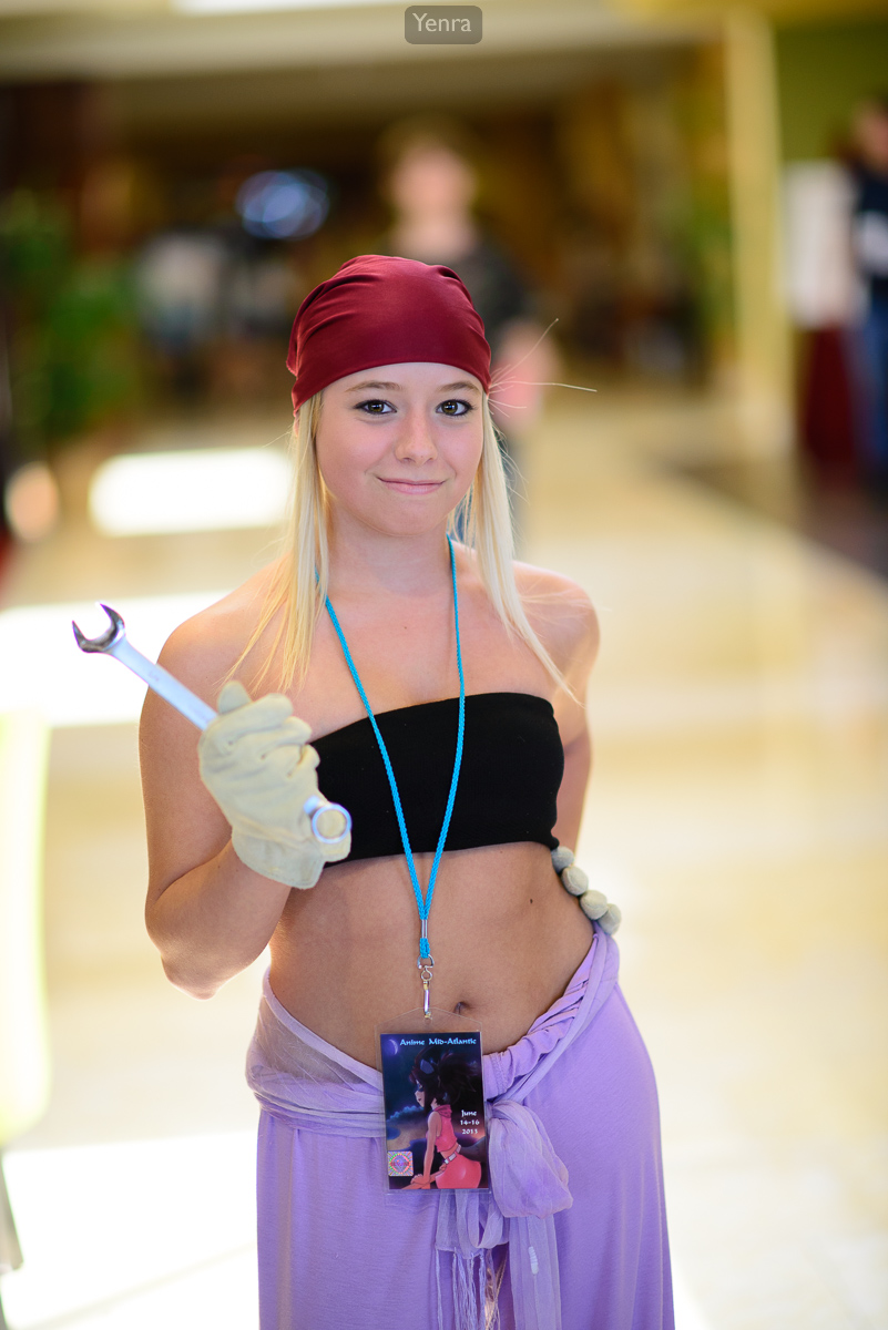 Winry Rockbell from the anime FullMetal Alchemist