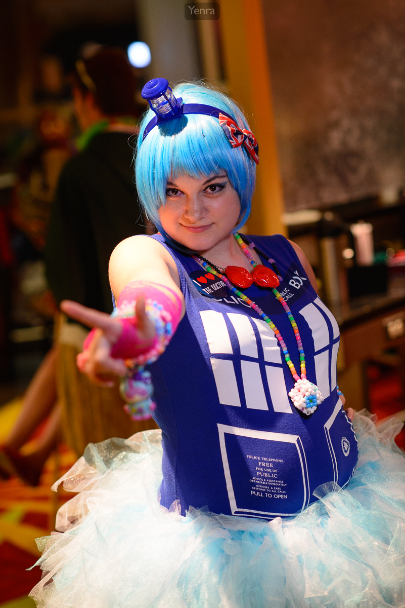 Humanized TARDIS from Doctor Who