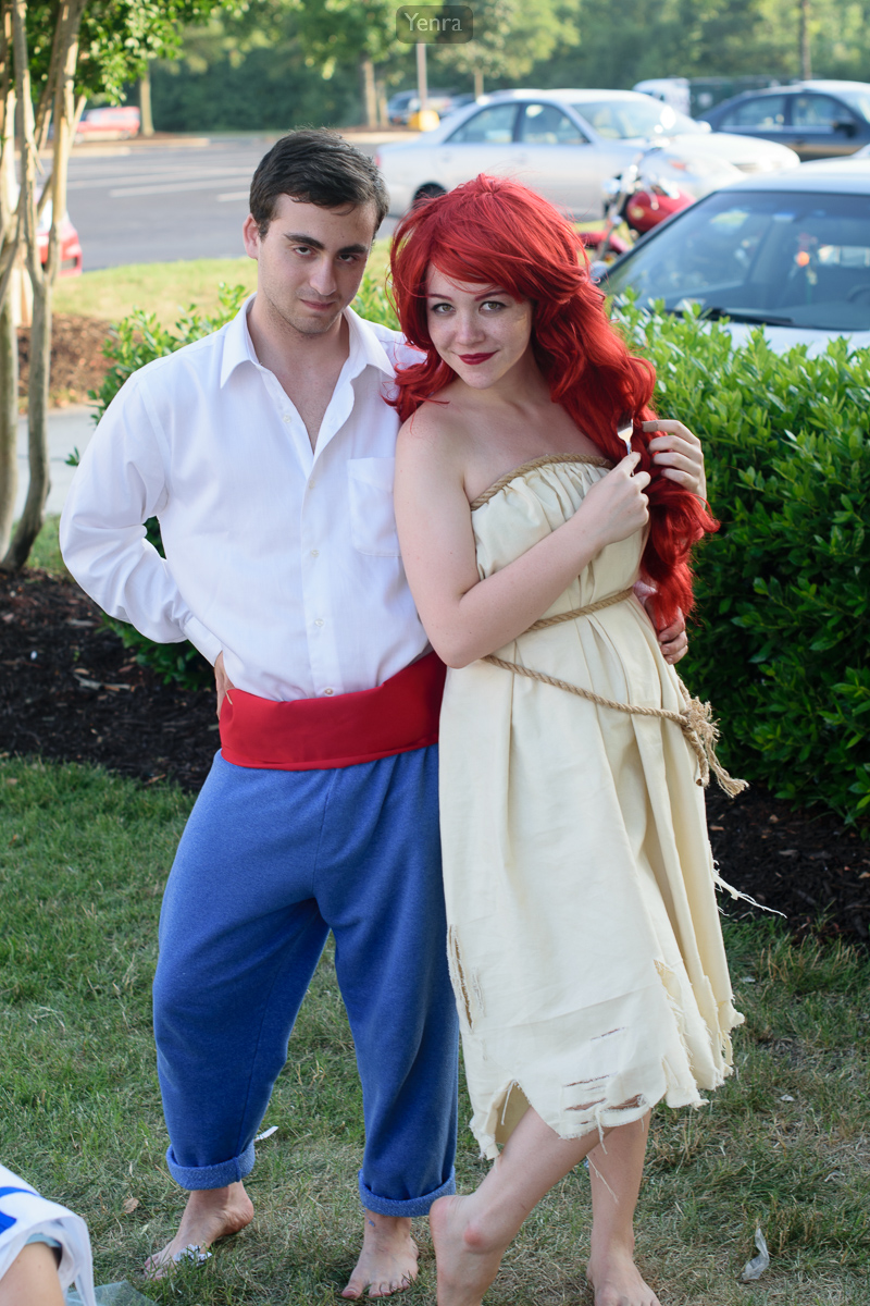 Eric and shipwrecked Ariel
