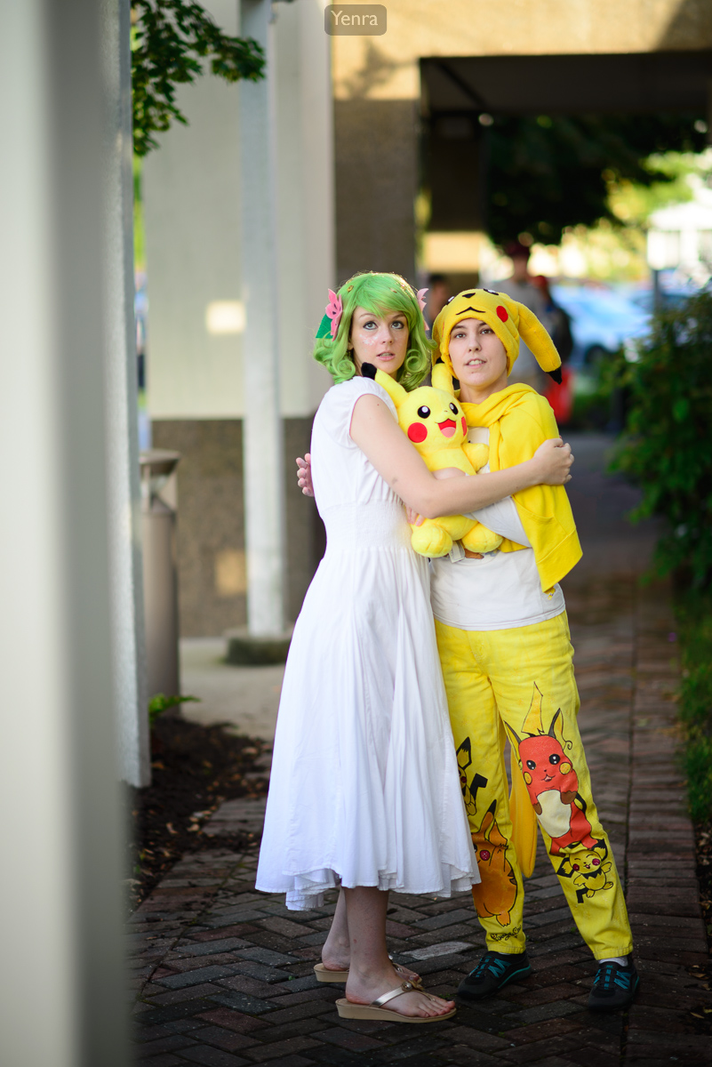Shaymin and Pikachu, Pokemon