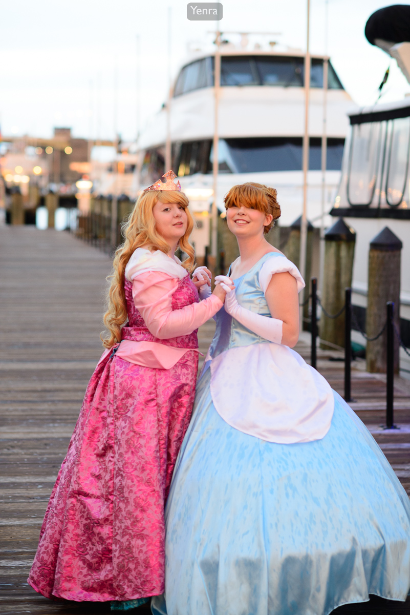 Princess Fans by Waterfront