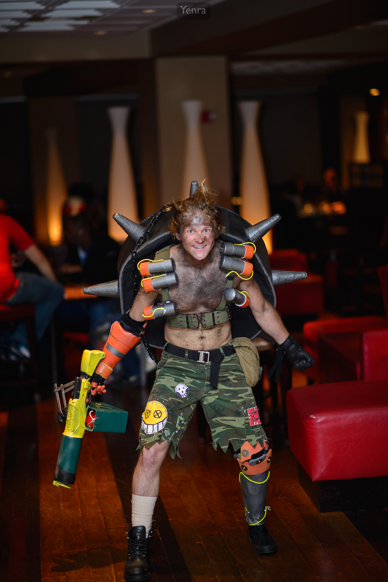 Junkrat from the game Overwatch