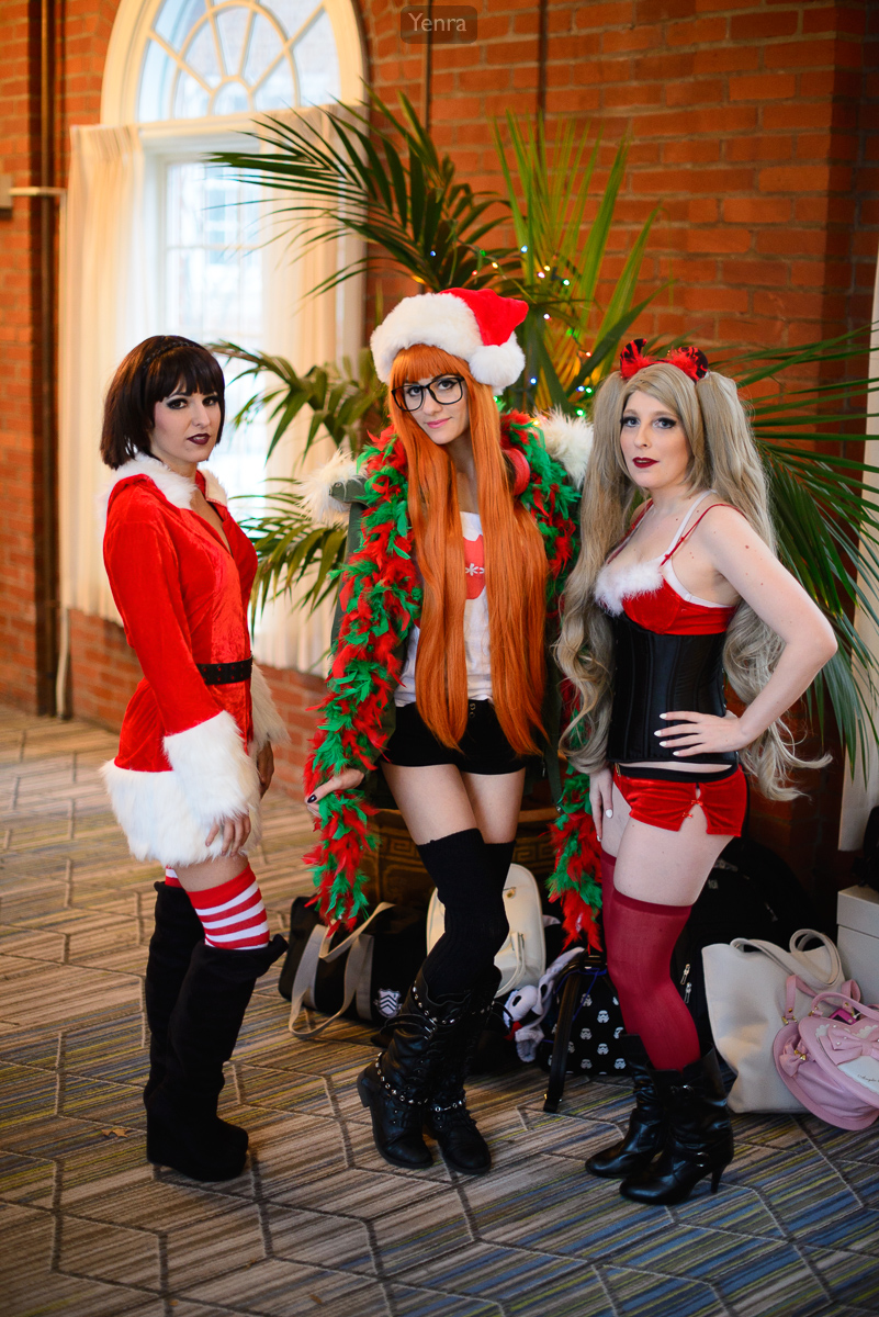 Persona 5 Christmas Cosplays
