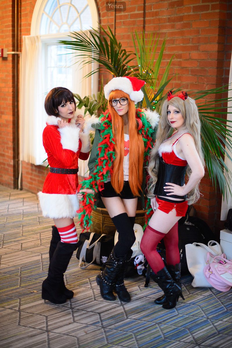 Persona 5 Christmas Cosplays