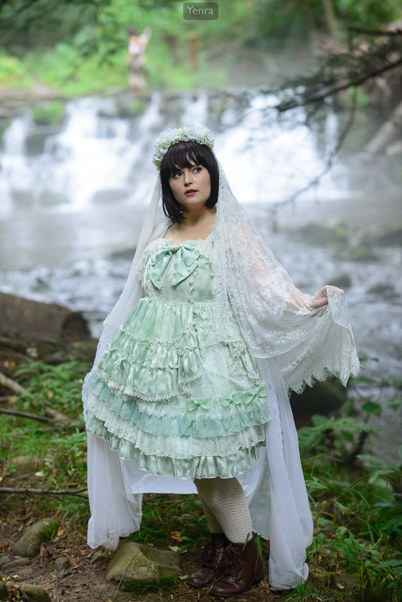 Lolita Fashion in the Forest