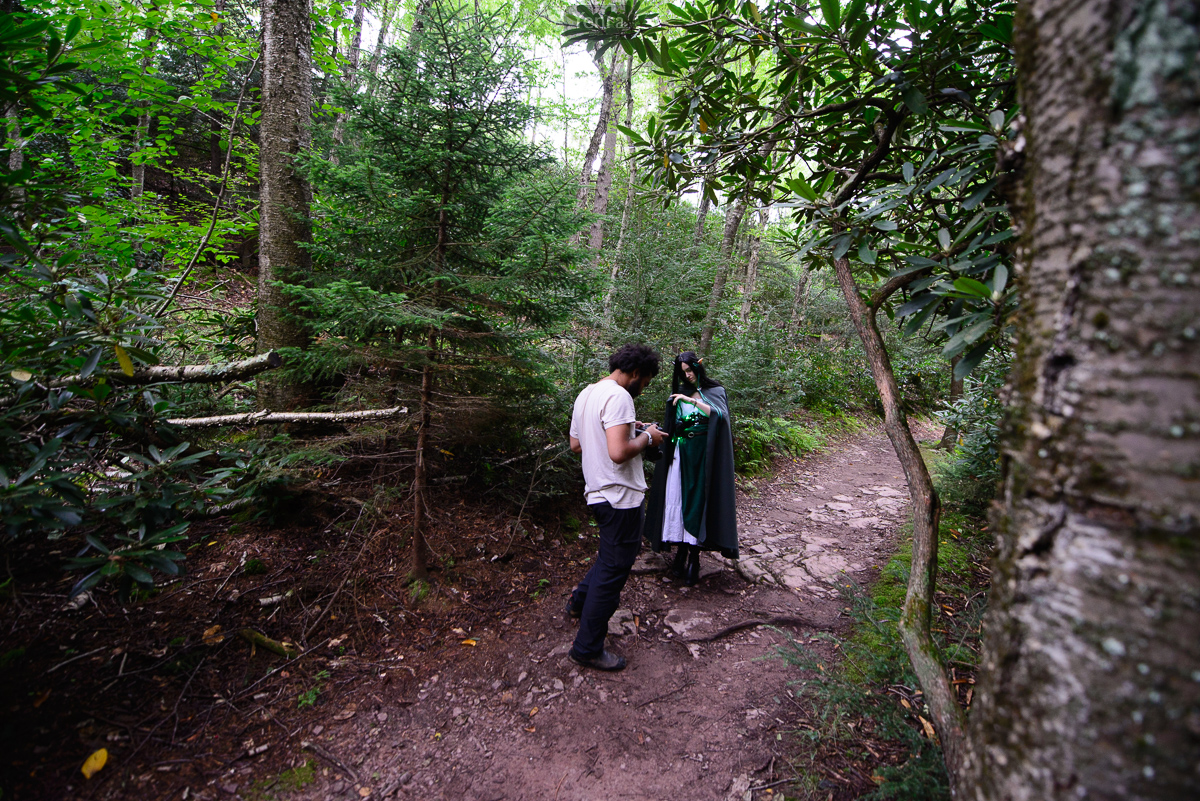Cosplay Photography in the Woods