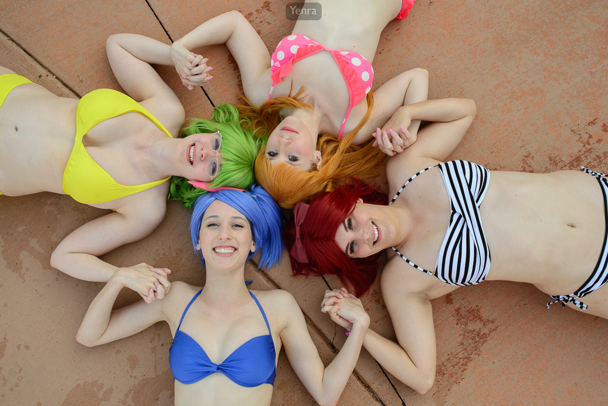 AKB0048 Swimsuit Cosplays