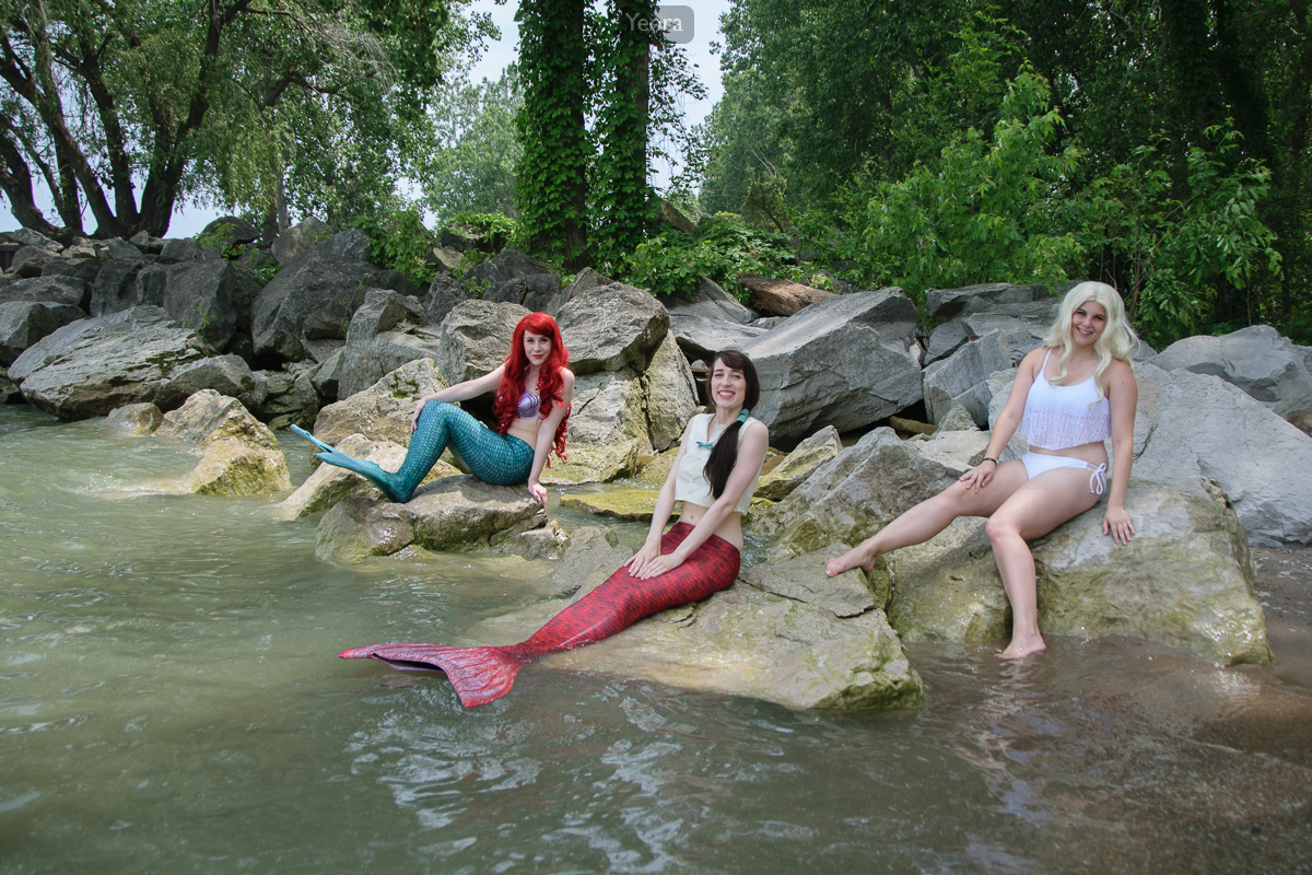 Ariel, Melody, and Daenerys