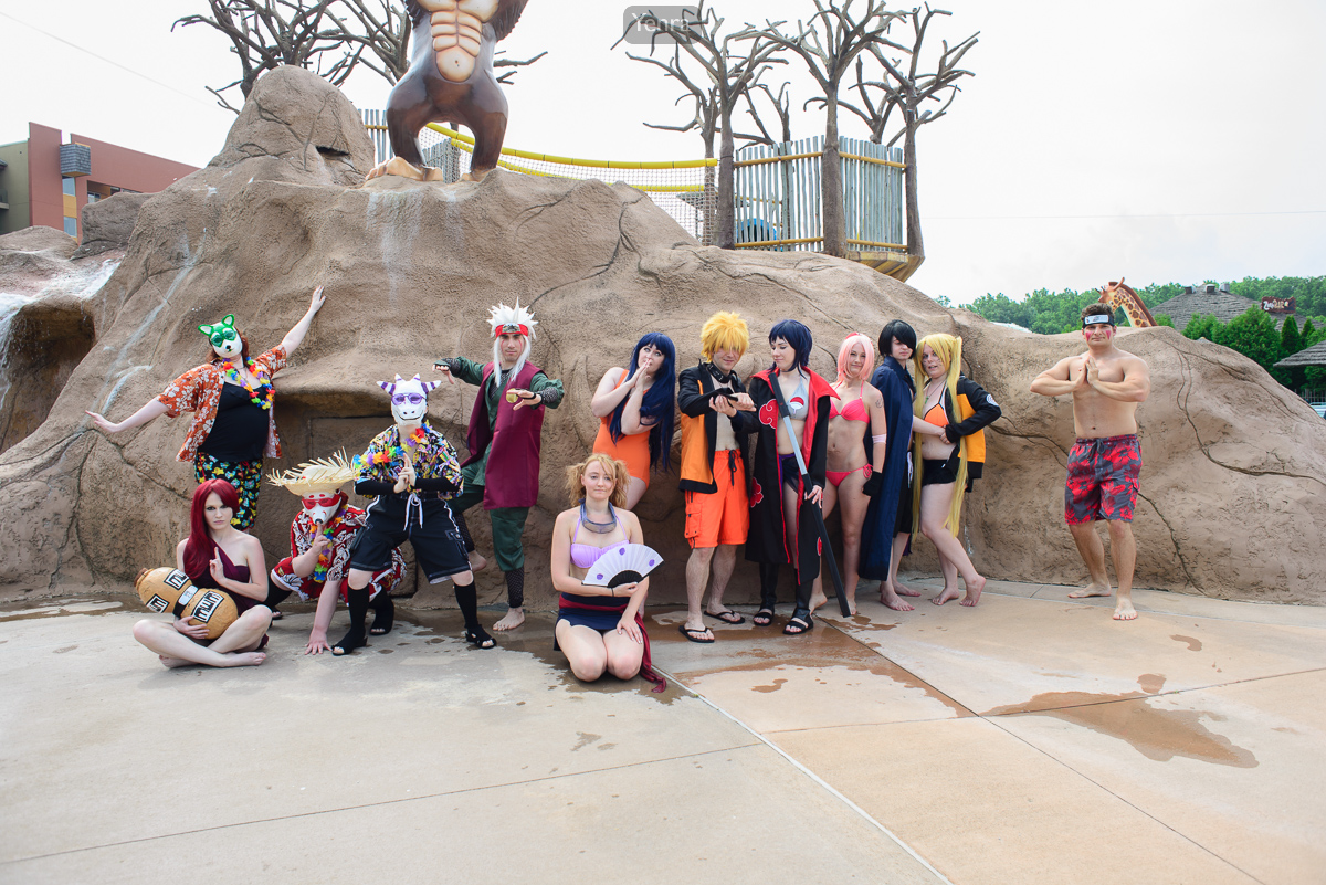 Naruto Swimsuit Group