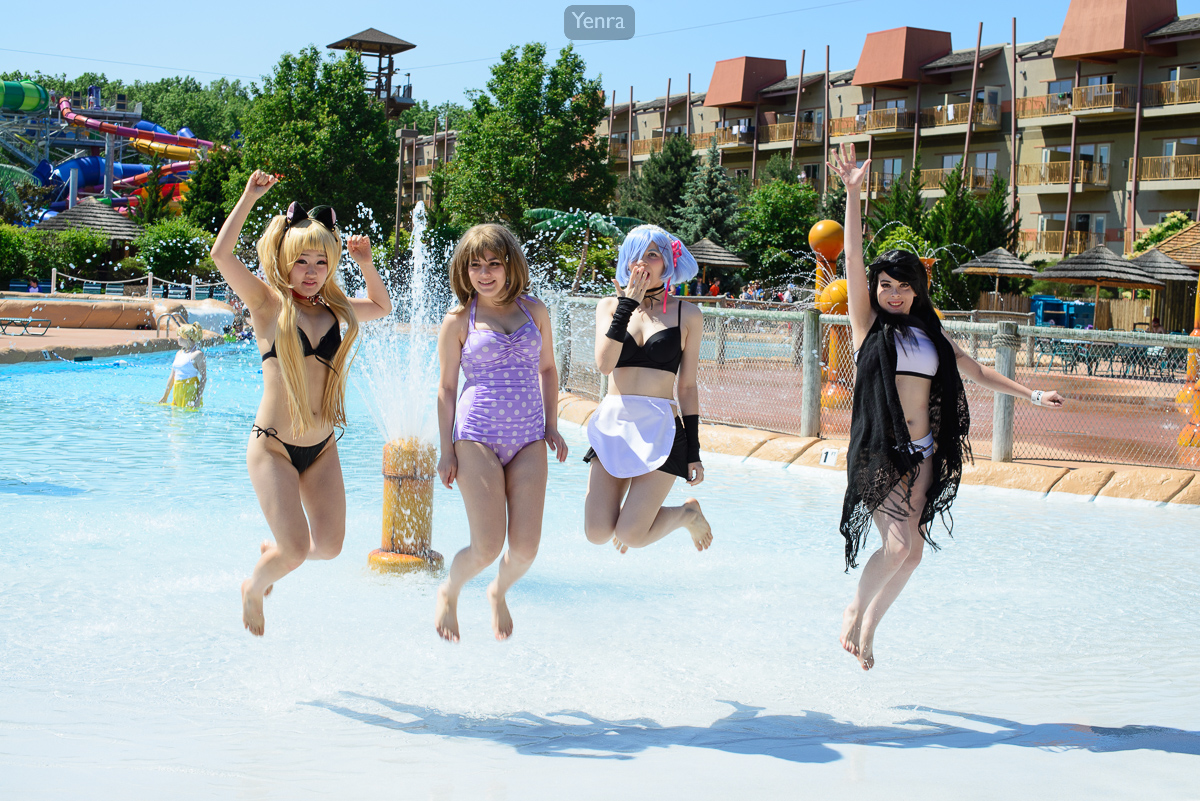 Cosplay at the Waterpark