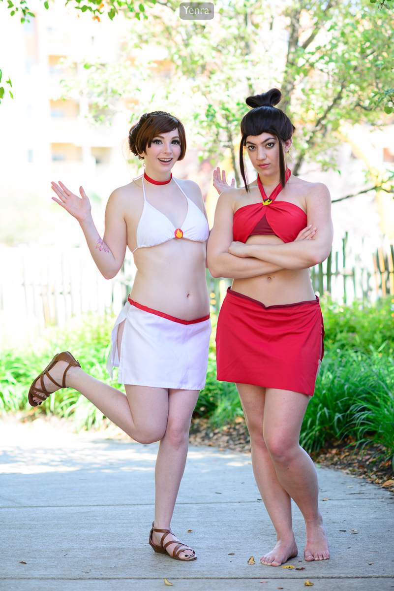 Swimsuit Ty Lee and Azula, Avatar