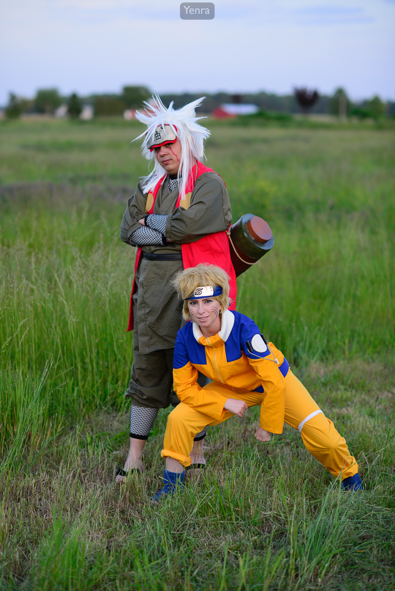 Jiraiya and Naruto Uzumaki, Naruto