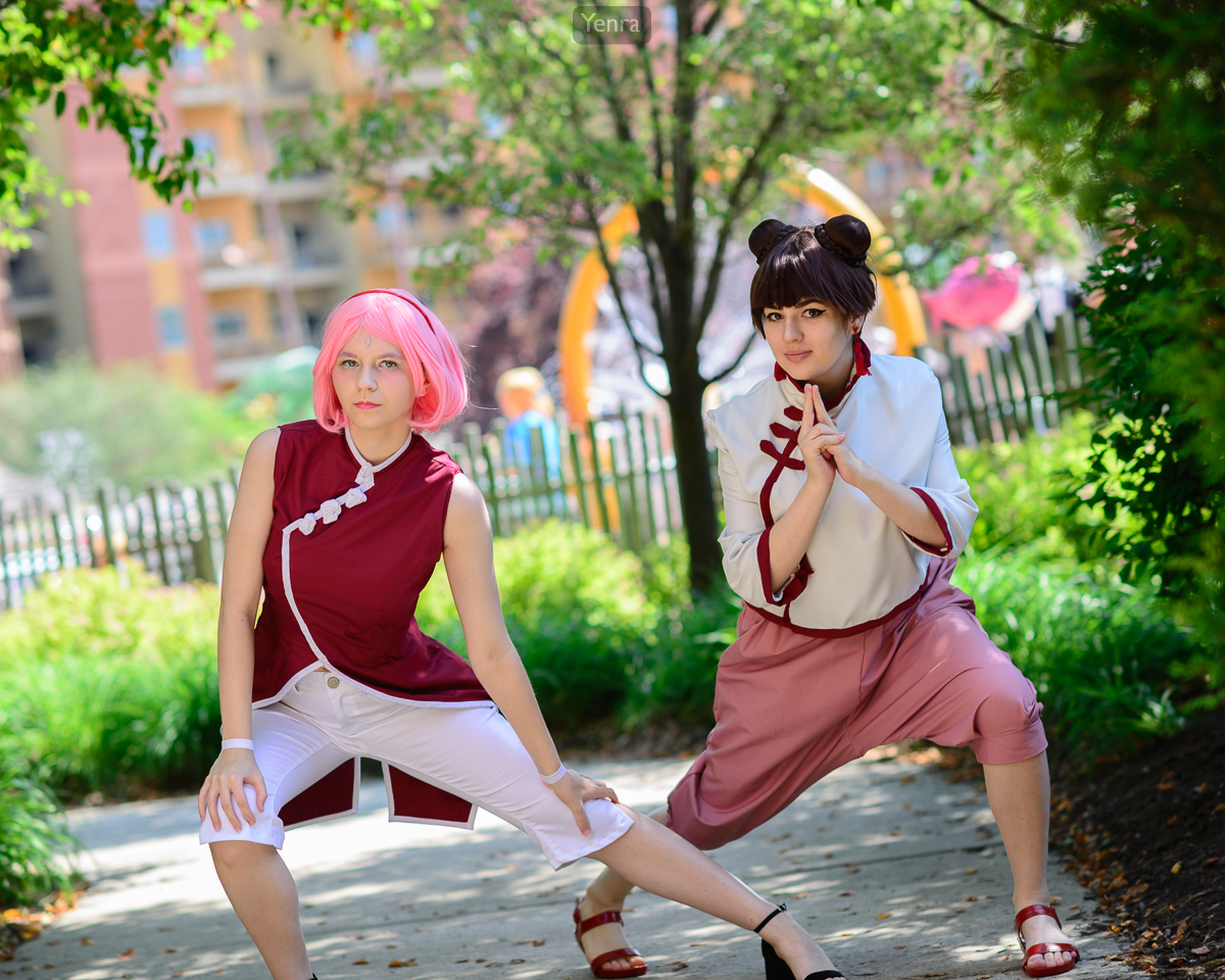 Sakura and Tenten, Naruto