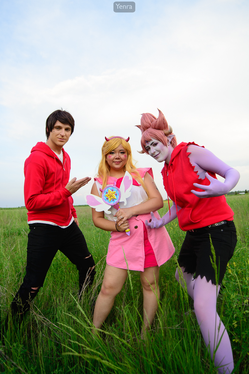 Tom Lucitor, Star Butterfly, and Marco Diaz, Star vs. the Forces of Evil