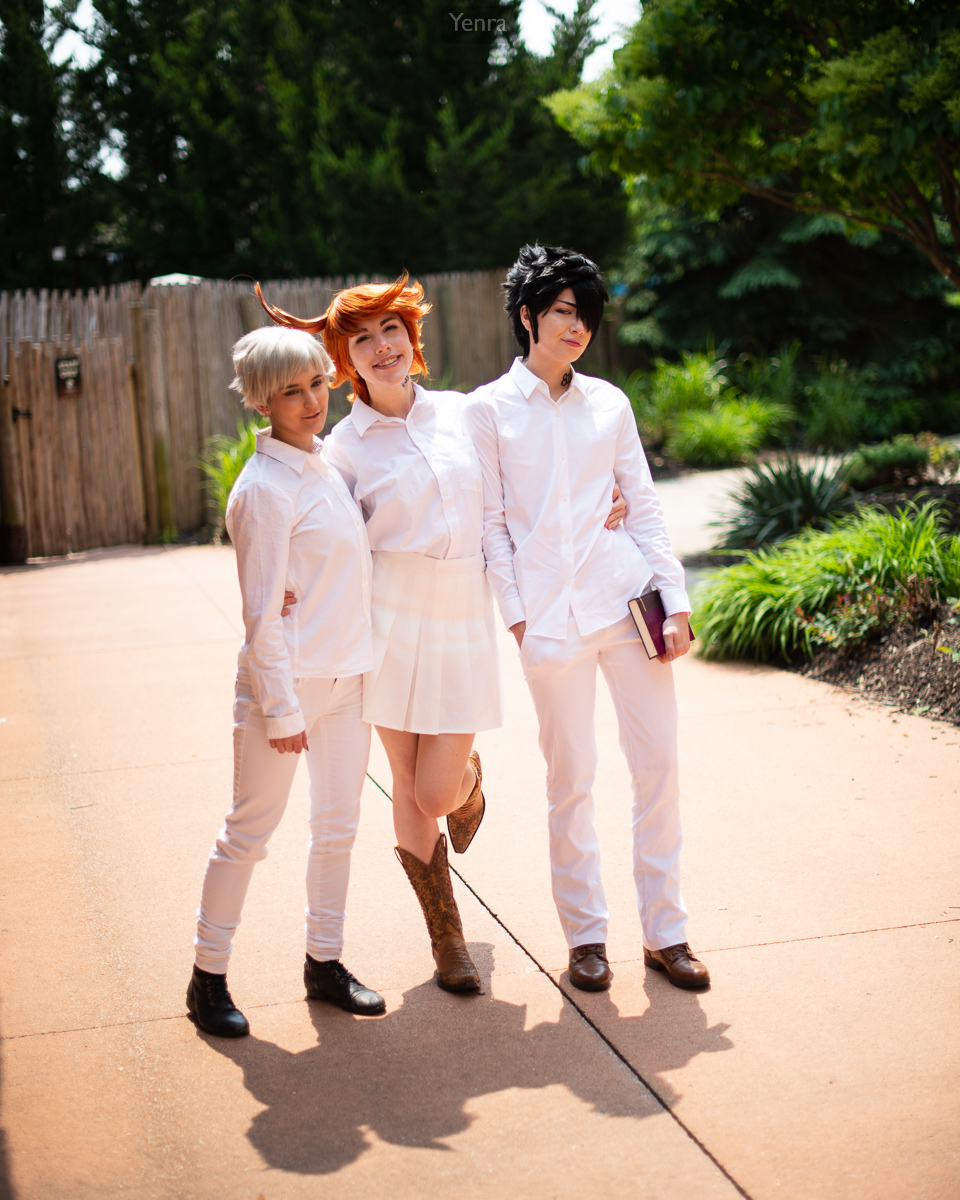 Norman, Emma, and Ray, Promised Neverland