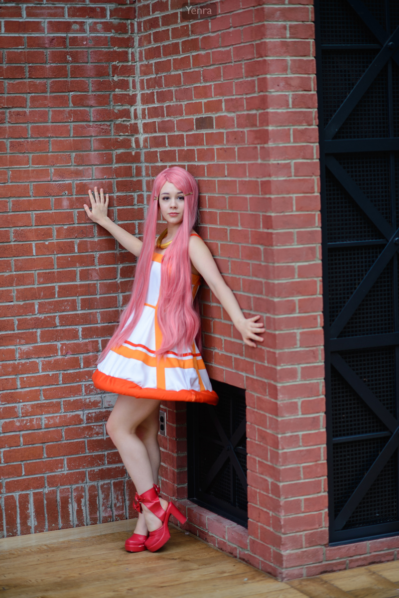 Anemone from Eureka Seven by brick wall