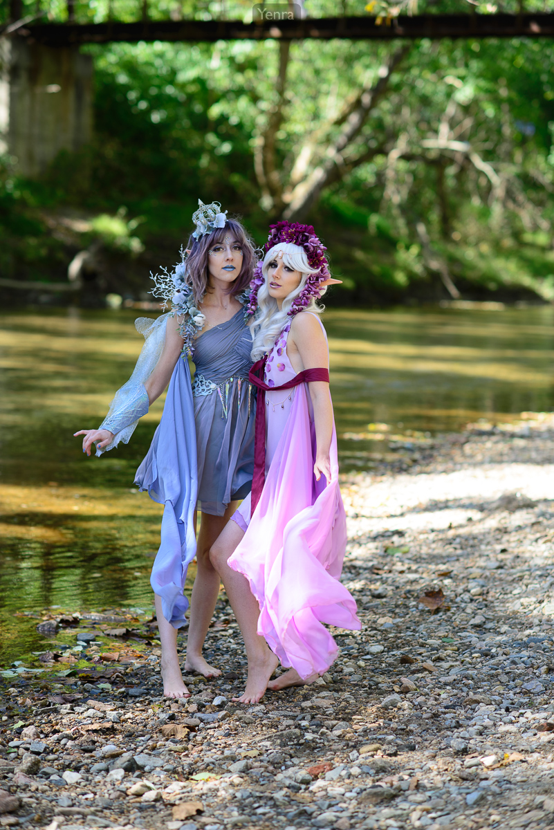 Flower Dryads by the River
