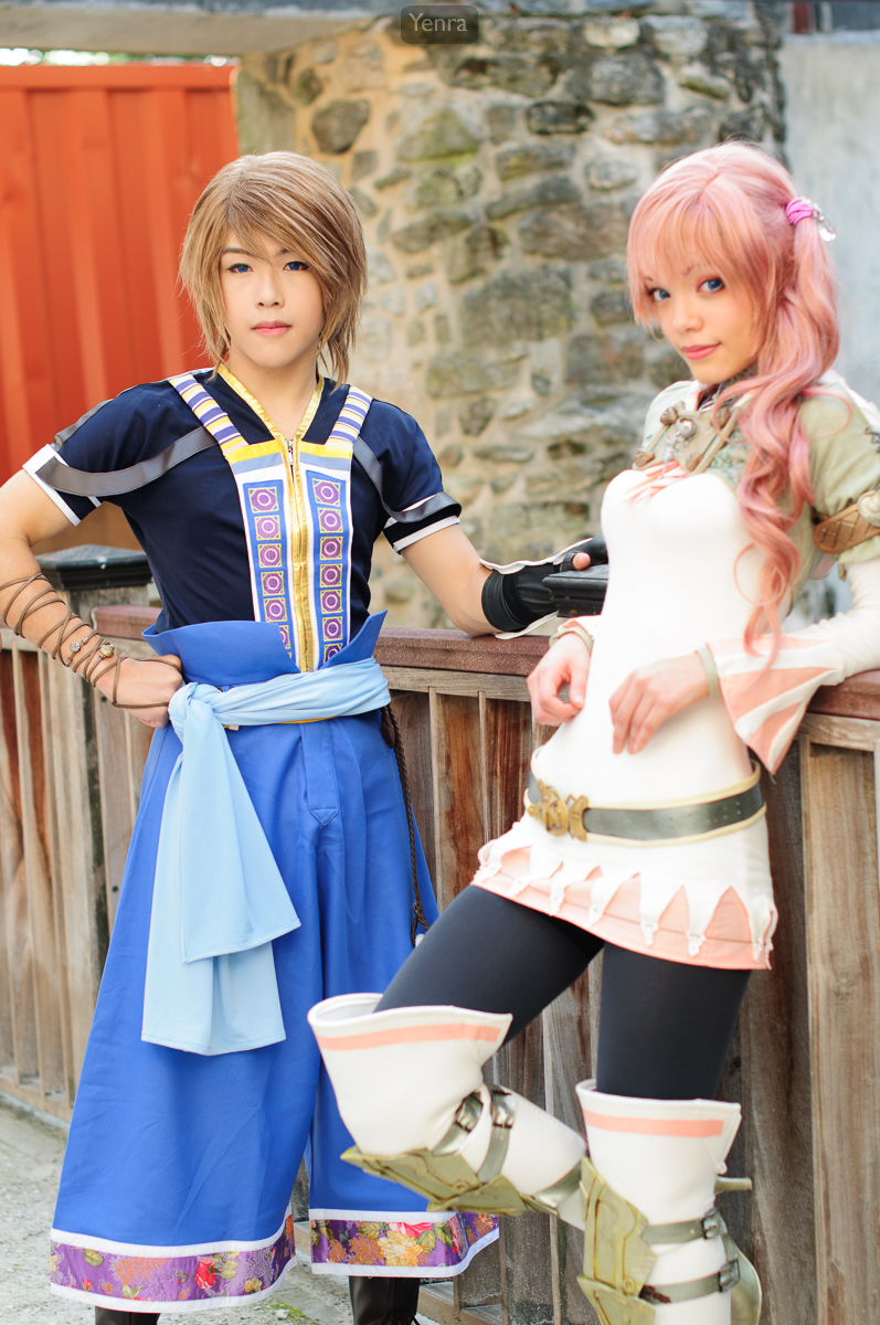 Noel Kreiss and White Mage Serah, FFXIII-2