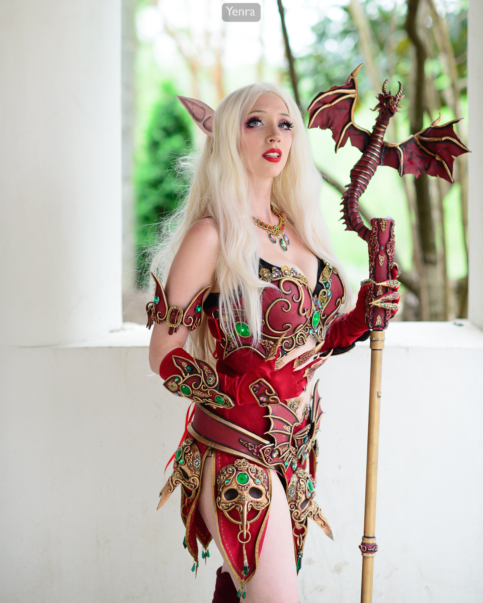 Blood Elf Warlock, World of Warcraft