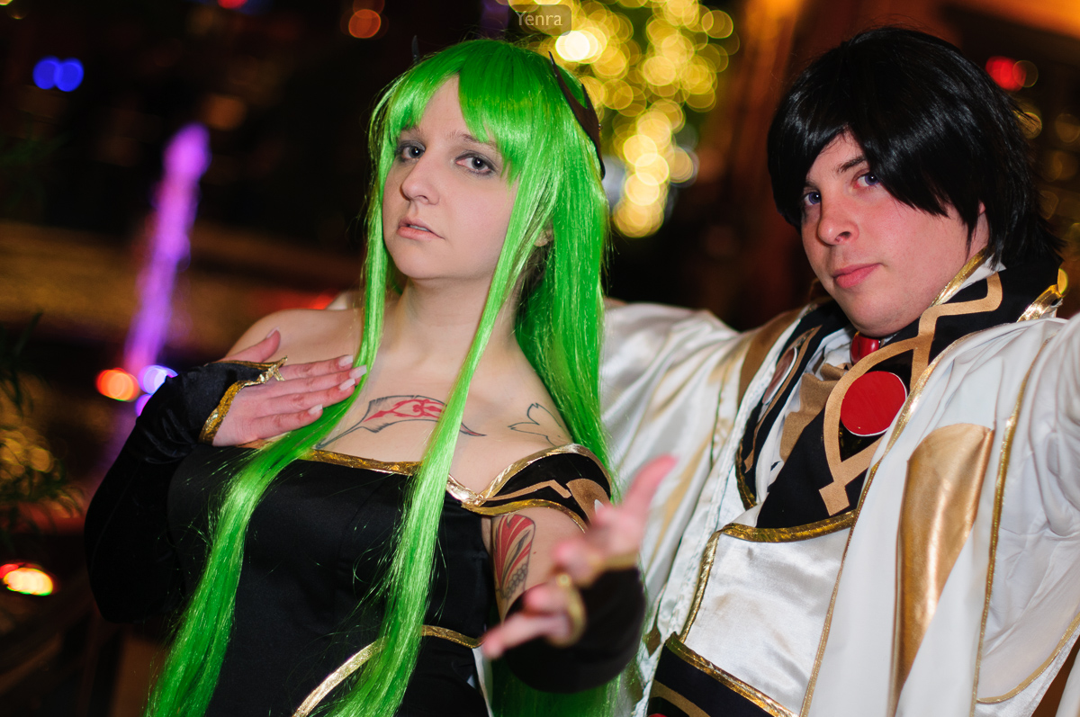 CC and Lelouch from Code Geass