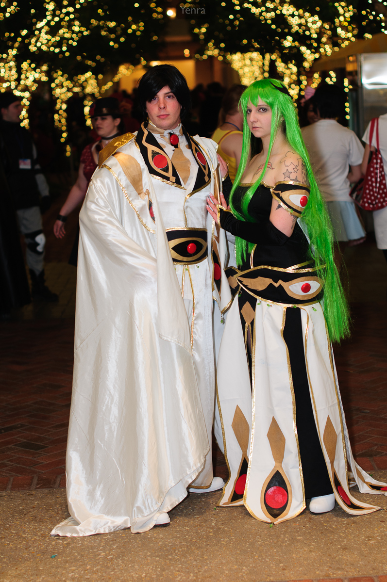 Empress and Emperor C.C and Lelouch
