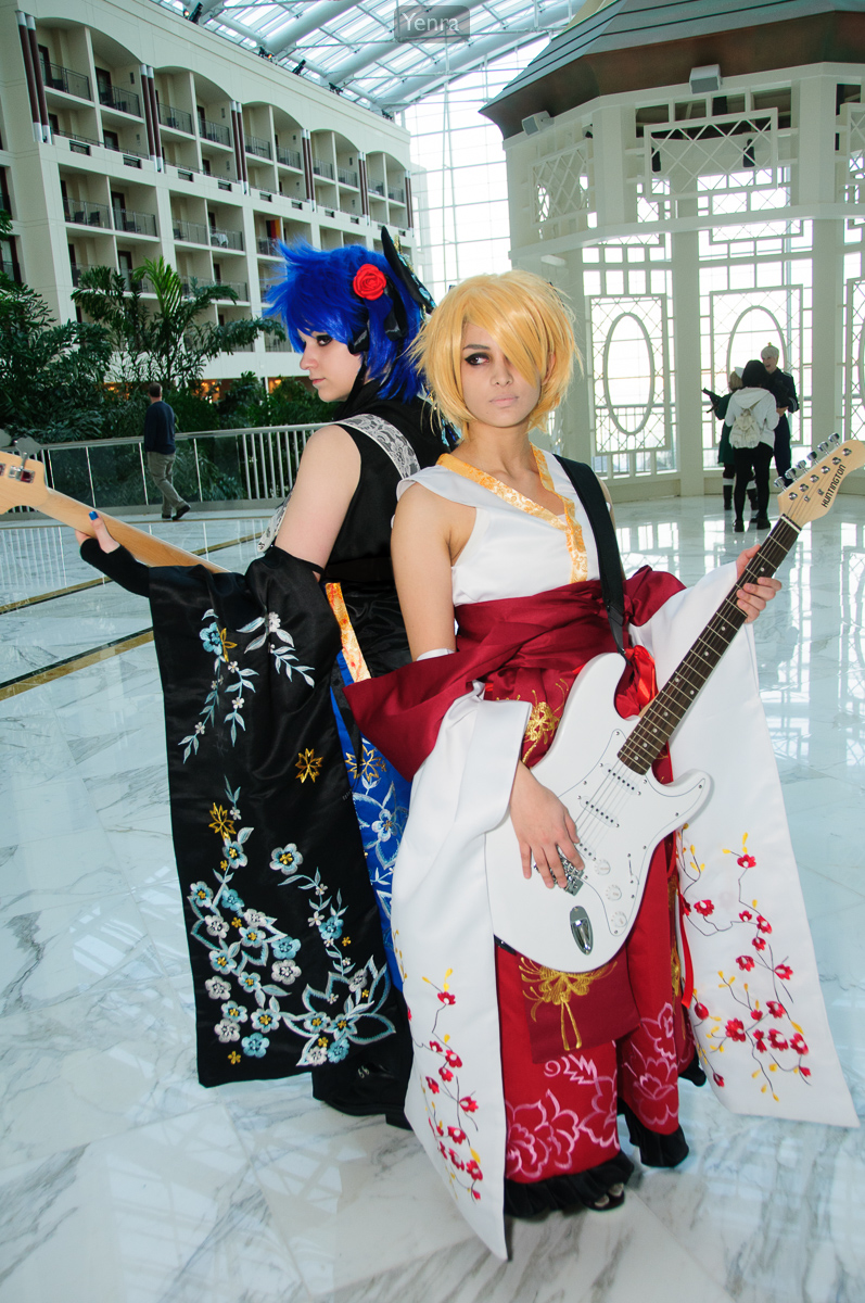 Kaito and Len from Vocaloid