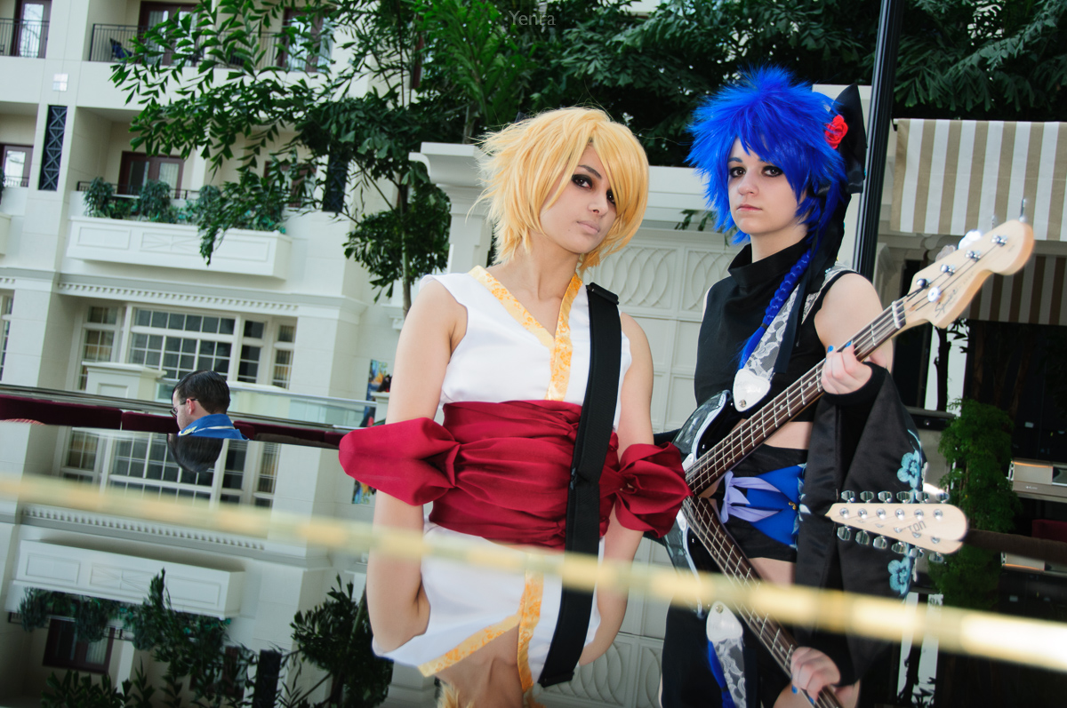 Len and Kaito from Vocaloid