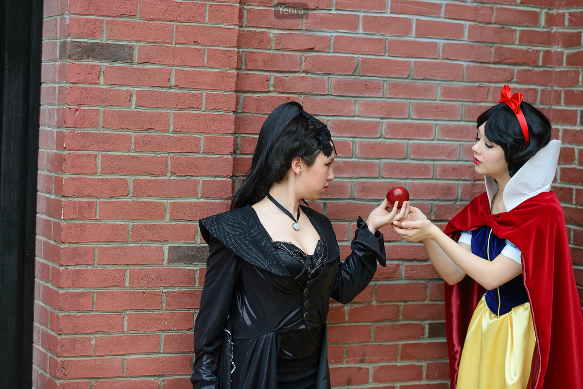 Snow White Receiving Apple