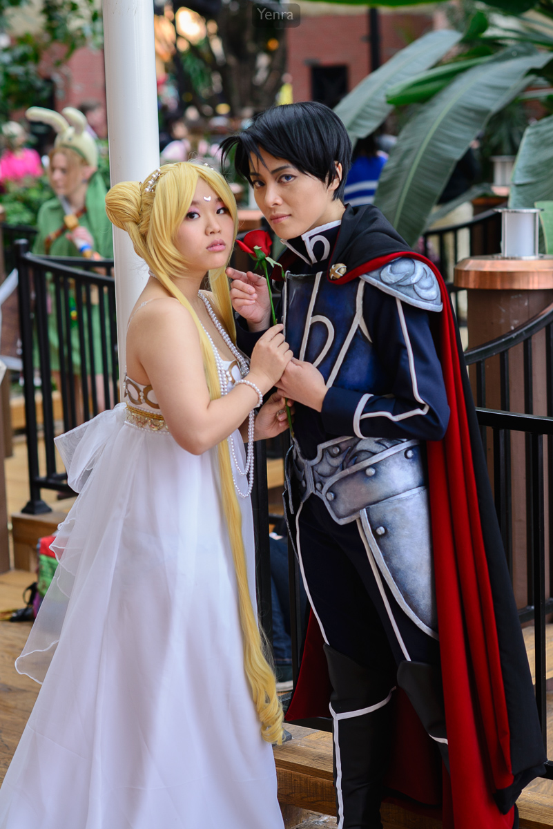 Princess Serenity and Prince Endymion from Sailor Moon