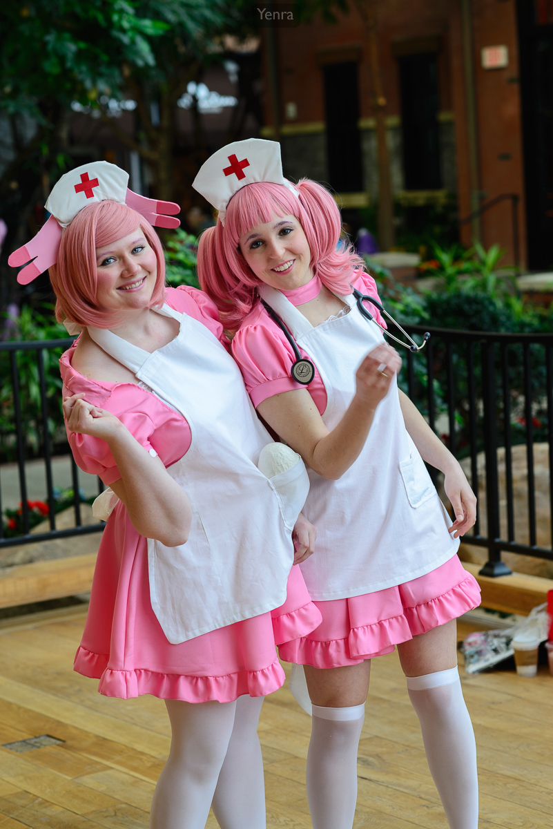 Nurse Joy and Nurse Chansey Ginjika from Pokemon