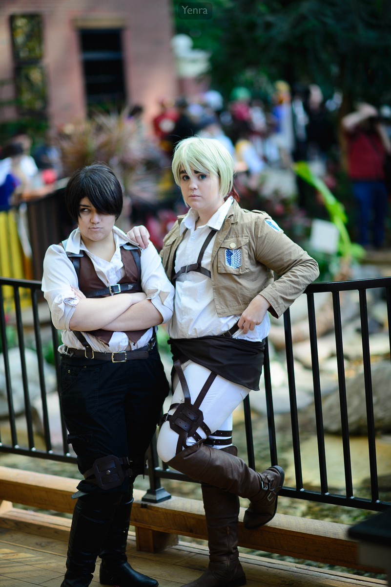Levi and Erwin, Attack on Titan