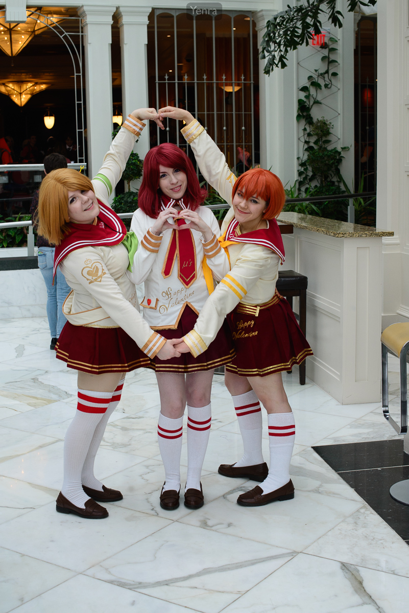 Hanayo, Rin, and Maki, Valentine's Day Set, Love Live