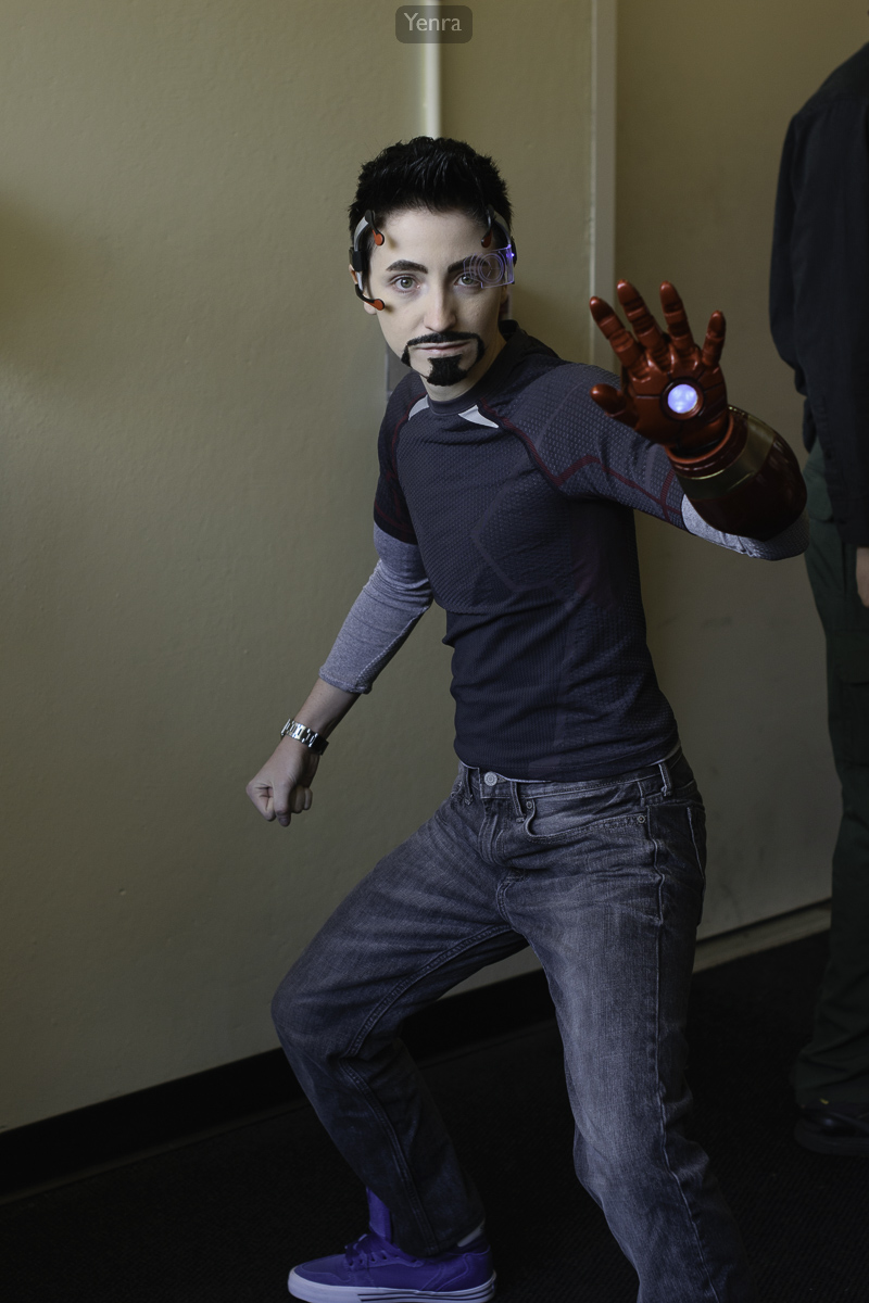 Tony Stark from Iron Man and Avengers