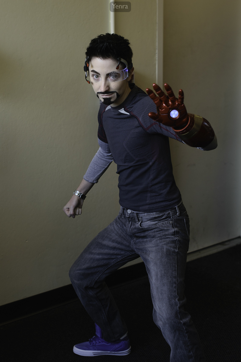 Tony Stark from Iron Man and Avengers