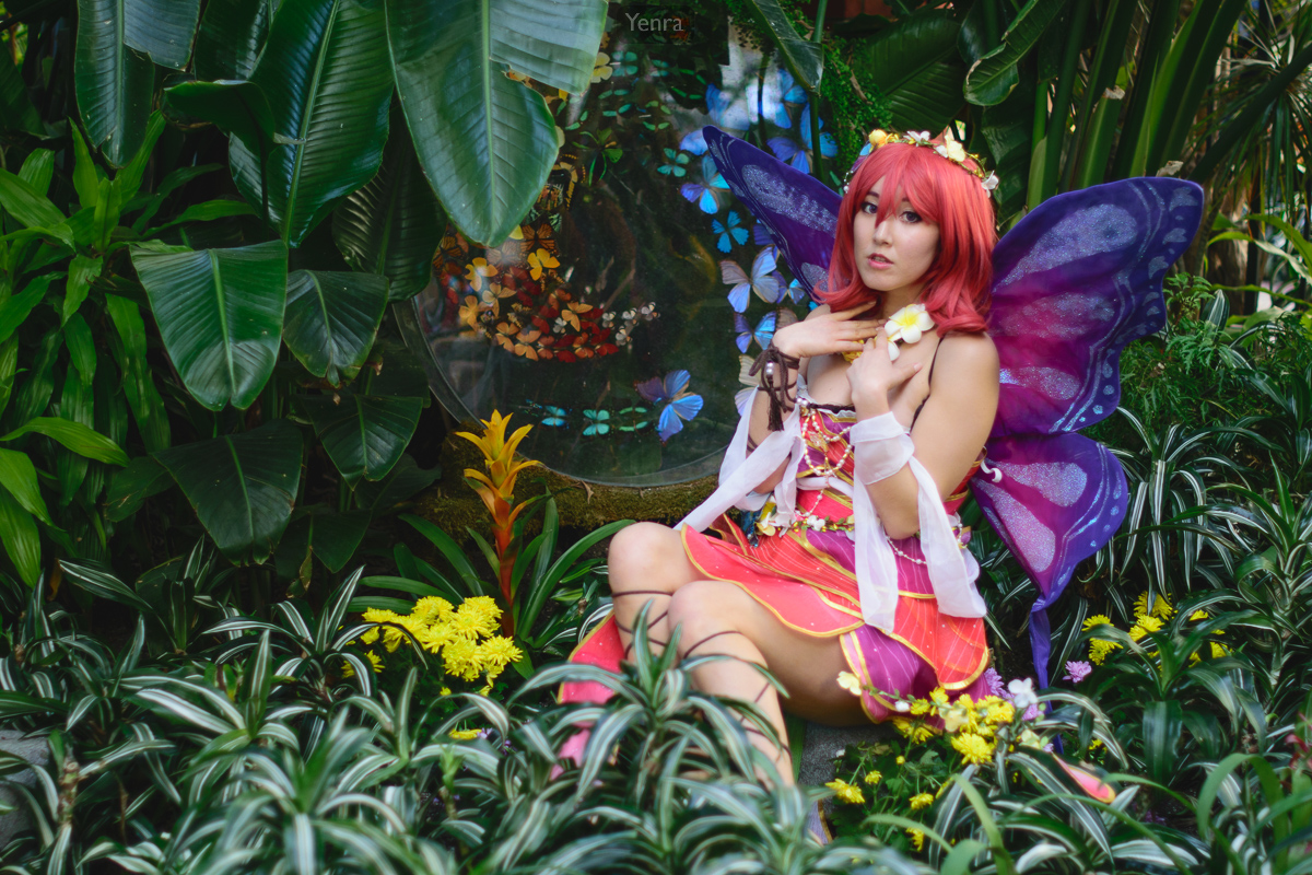 Maki in the Butterfly Garden, Love Live School Idol Festival Land of the Fairies Idolized SR Pure