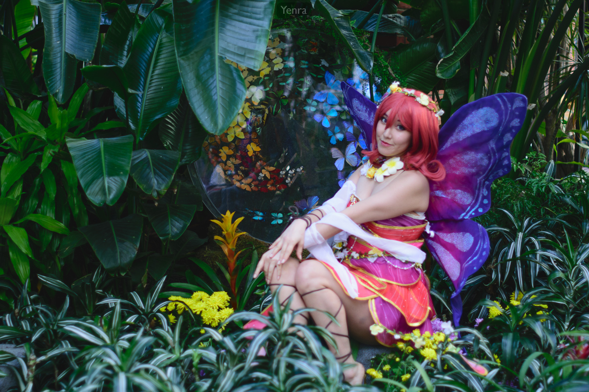 Maki in the Butterfly Garden, Love Live School Idol Festival Land of the Fairies Idolized SR Pure