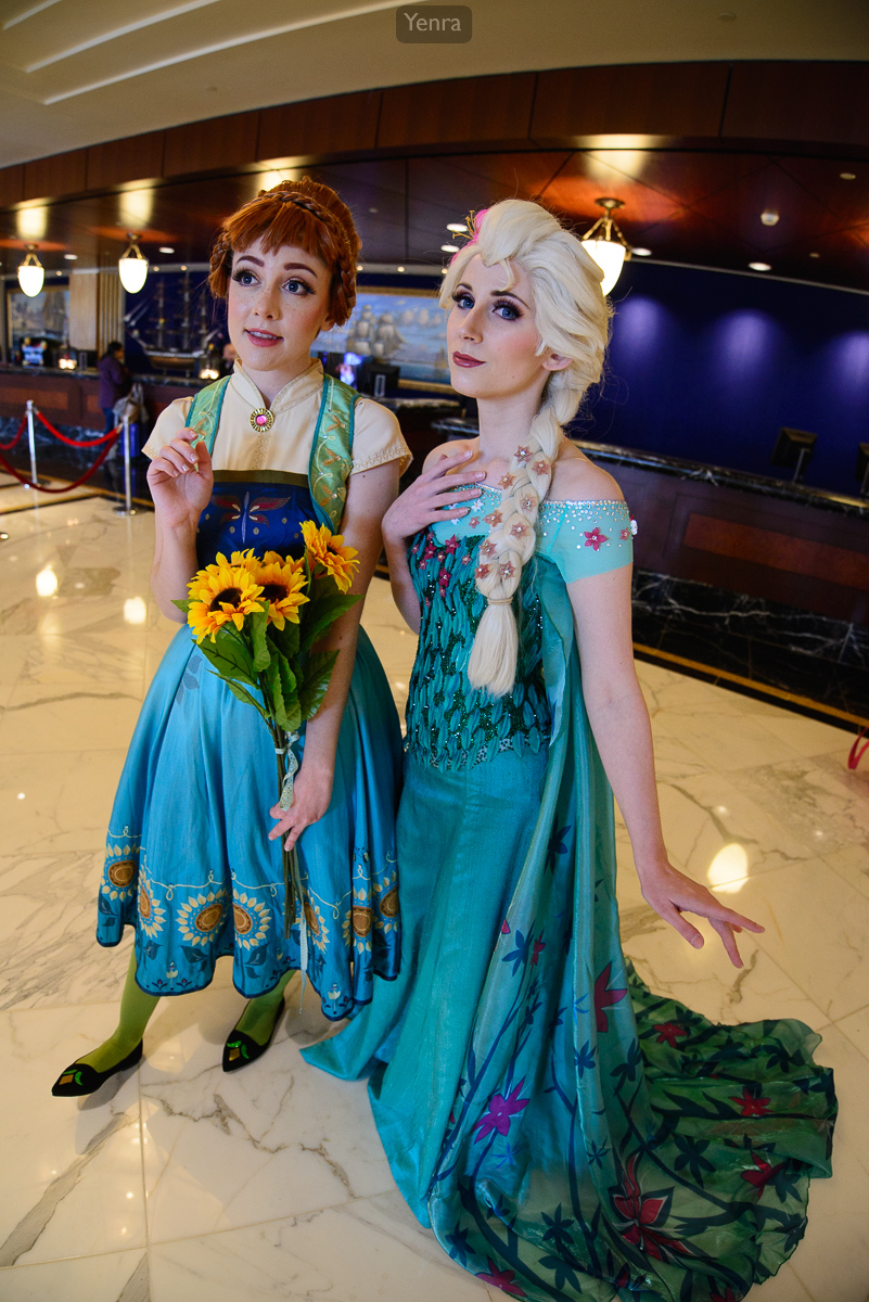 Elsa and Anna, Frozen Fever