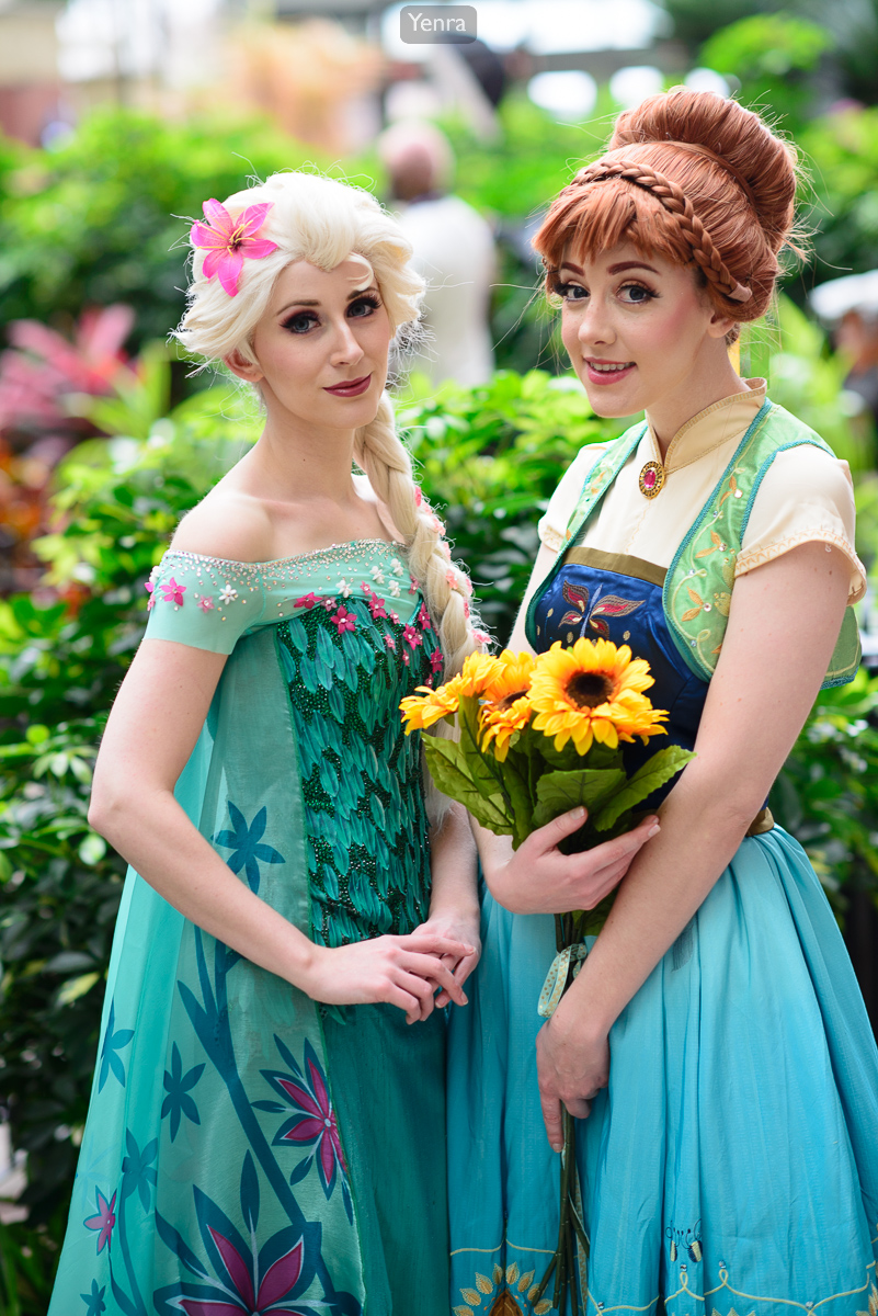 Elsa and Anna, Frozen Fever