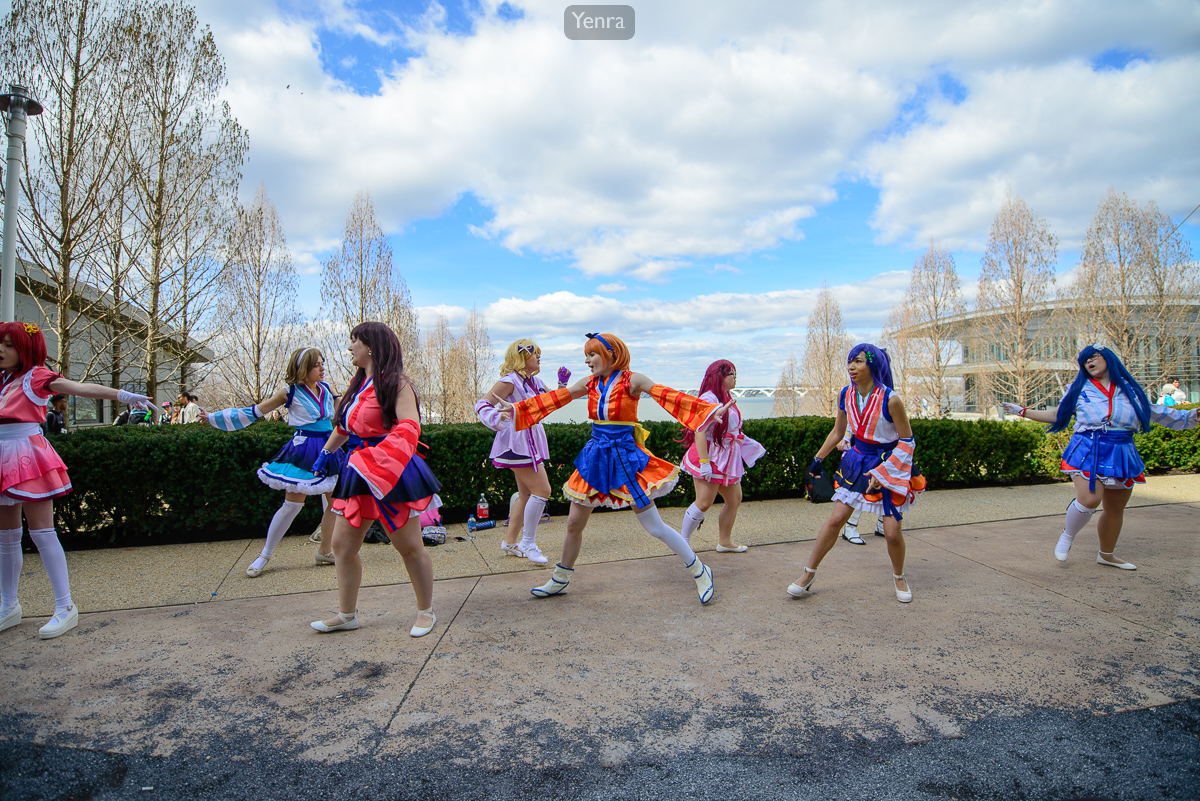 Aquamarine Love Live Sunshine Aqours Dance Cover Performance