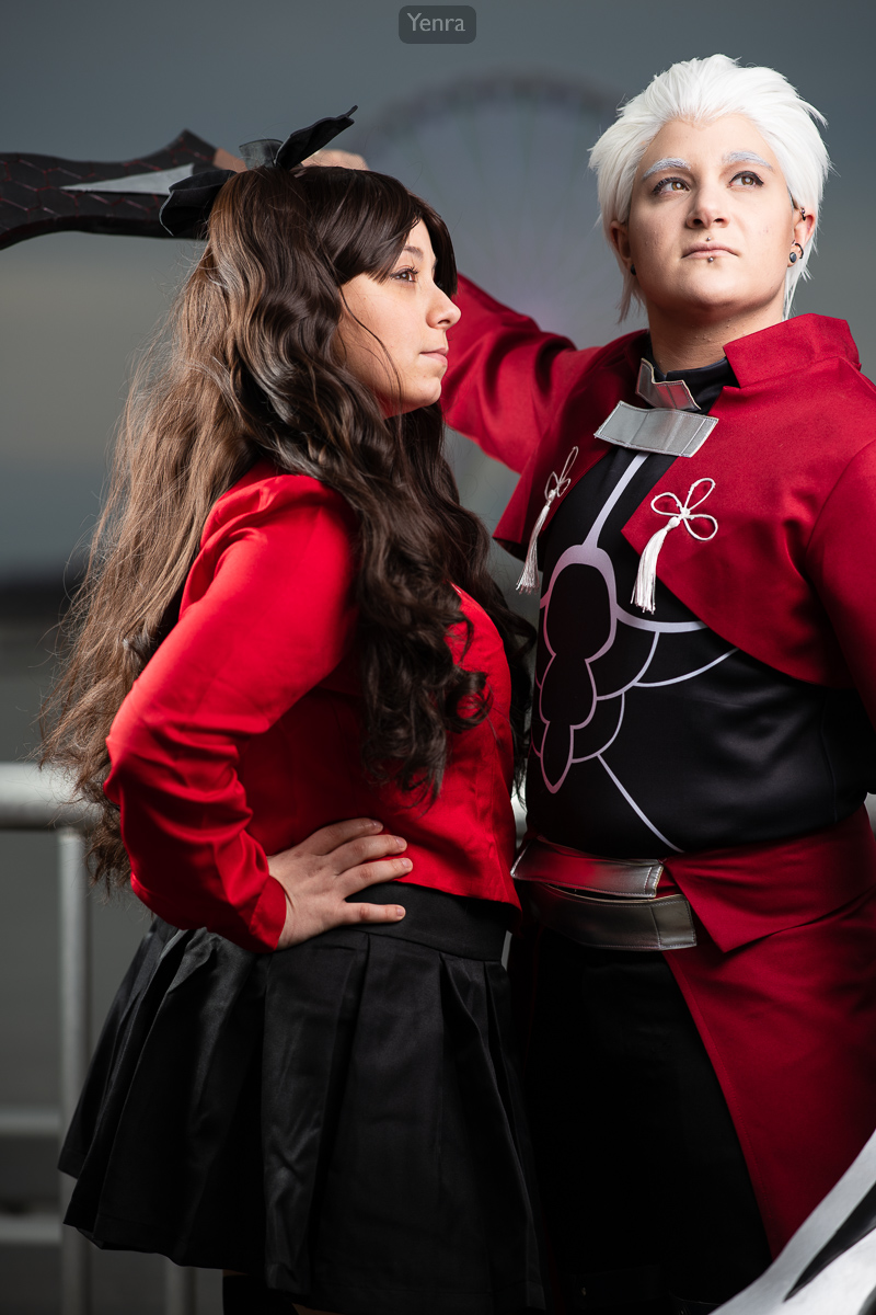 Rin and Archer, Fate Stay Night