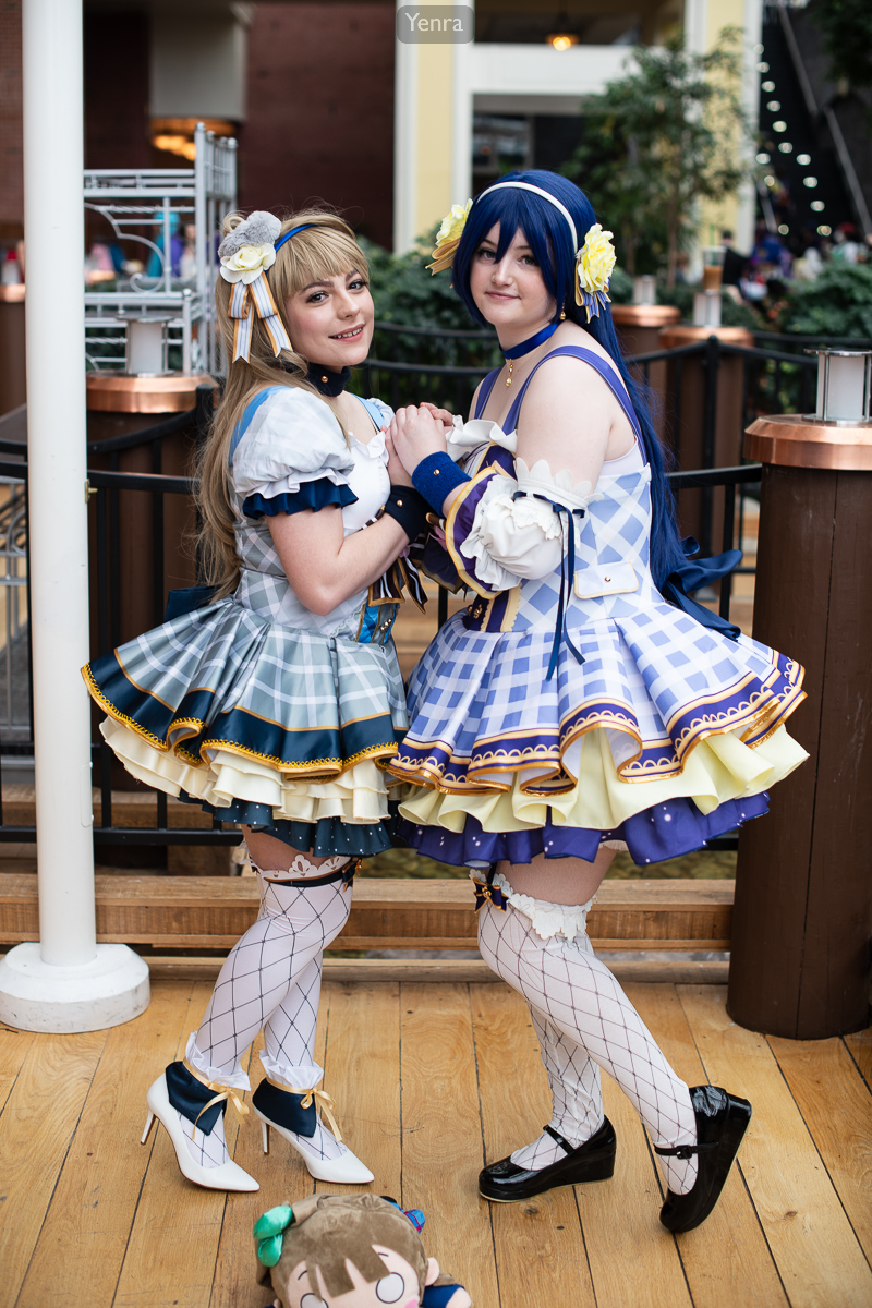 Kotori and Umi, Flower Bouquet, Love Live