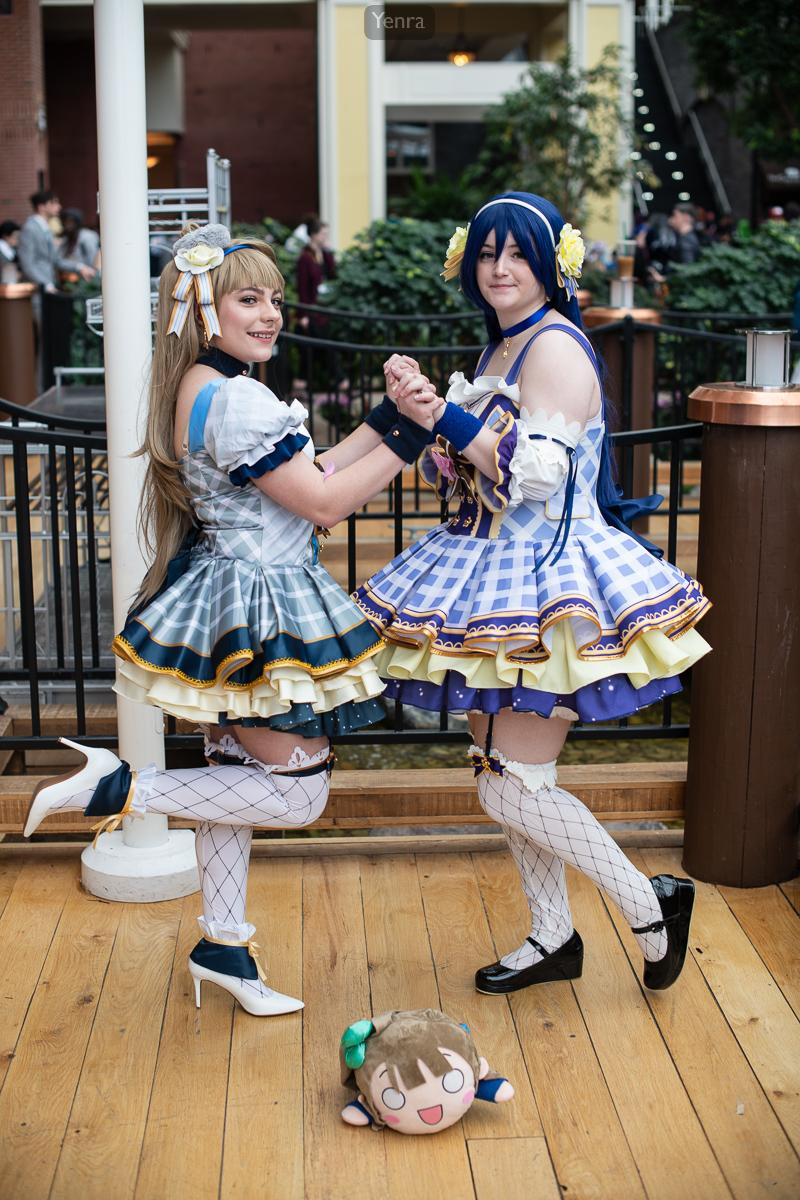 Kotori and Umi, Flower Bouquet, Love Live