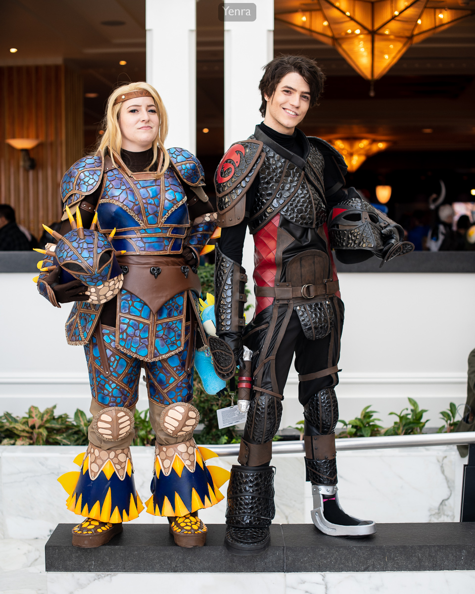 Astrid and Hiccup, How to Train Your Dragon